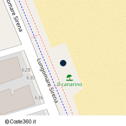 Posizione approssimativa di Il canarino