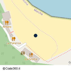 Posizione approssimativa di Ristorante La Paranza