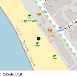 Posizione approssimativa di Bagni Sirena