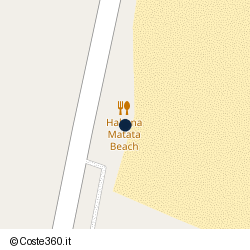 Posizione approssimativa di Hakuna Matata Beach