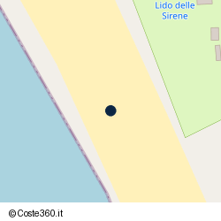 Posizione approssimativa di Lido Miramare