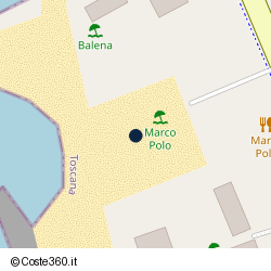 Posizione approssimativa di Bagno Marco Polo