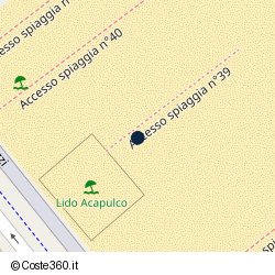 Posizione approssimativa di Lido Acapulco