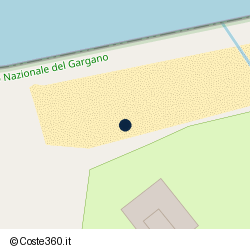 Posizione approssimativa di Baia Calenella
