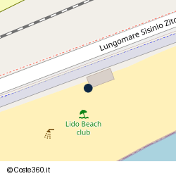 Posizione approssimativa di Lido Beach Club
