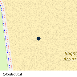 Posizione approssimativa di Lido Azzurro