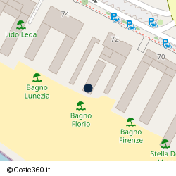Posizione approssimativa di Bagno Florio