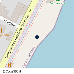 Posizione approssimativa di Capo di Leuca