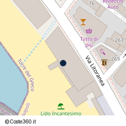 Posizione approssimativa di Lido Incantesimo