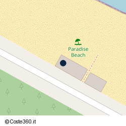 Posizione approssimativa di Paradise Beach