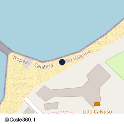 Posizione approssimativa di Lido Calypso