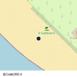 Posizione approssimativa di Il Gabbiano