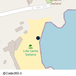 Posizione approssimativa di Santo Stefano