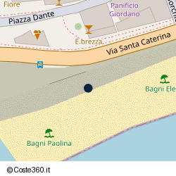 Posizione approssimativa di Bagni Paolina Beach