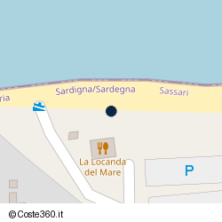 Posizione approssimativa di La Locanda del mare