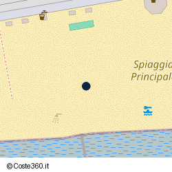 Posizione approssimativa di Spiaggia