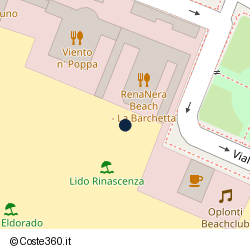 Posizione approssimativa di RenaNera Beach