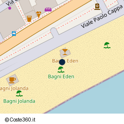 Posizione approssimativa di Bagni Eden