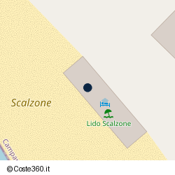 Posizione approssimativa di Lido Scalzone