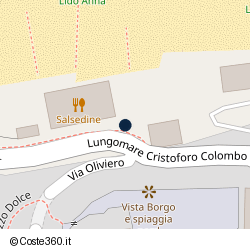Posizione approssimativa di Salsedine