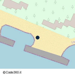 Posizione approssimativa di Baia Beach