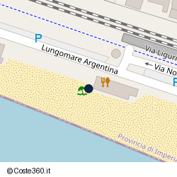 Posizione approssimativa di Il Garroccio Beach