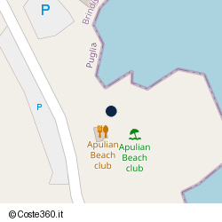 Posizione approssimativa di Apulian Beach Club