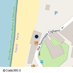 Posizione approssimativa di Lido Da Nicola