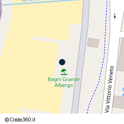 Posizione approssimativa di Bagni Grande Albergo