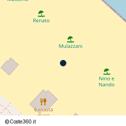 Posizione approssimativa di Bagno 55 Mulazzani
