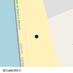 Posizione approssimativa di Lido La Torre