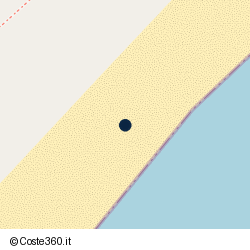 Posizione approssimativa di Beach Bar Stella di Mare