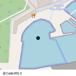 Posizione approssimativa di 3 Scogli e Ristorante