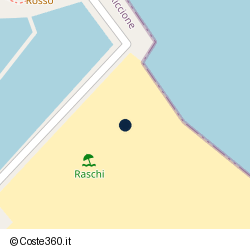 Posizione approssimativa di Spiaggia 90