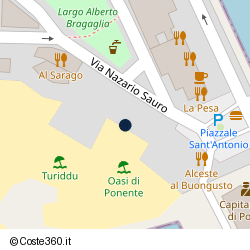 Posizione approssimativa di Spiaggia Regina