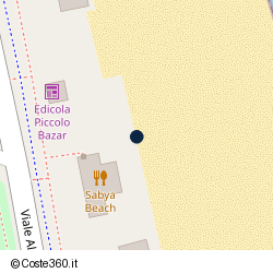 Posizione approssimativa di Sabya Beach