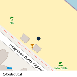 Posizione approssimativa di Spiaggiariva 95