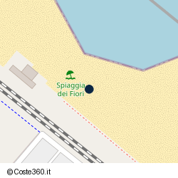 Posizione approssimativa di Spiaggia Dei Fiori
