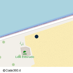 Posizione approssimativa di Lido Eldorado