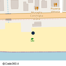 Posizione approssimativa di Bagni Conchiglia d'oro