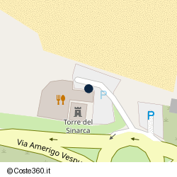 Posizione approssimativa di Torre Sinarca