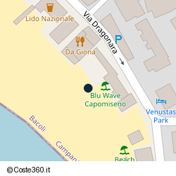 Posizione approssimativa di Blu Wave