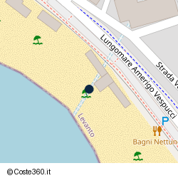 Posizione approssimativa di Pizzeria Ristorante Bagni Nettuno