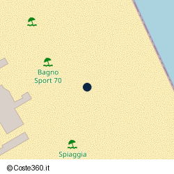 Posizione approssimativa di Sport 70