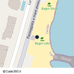 Posizione approssimativa di Bar Bagni Lido