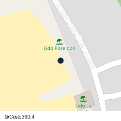 Posizione approssimativa di Lido Poseidon