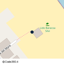 Posizione approssimativa di Lido Baracoa