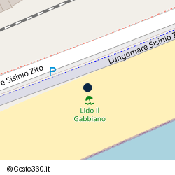 Posizione approssimativa di Lido Il Gabbiano