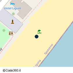 Posizione approssimativa di Bagni Astoria