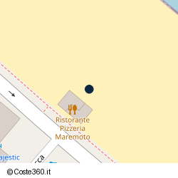 Posizione approssimativa di Maremoto Beach Restaurant